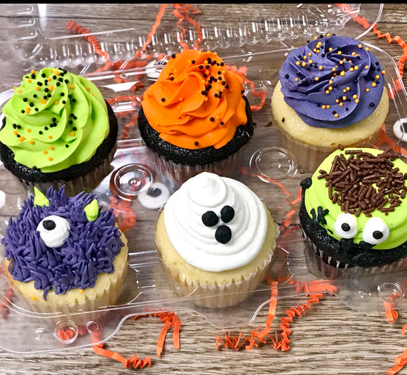 Halloween Cupcakes 6-Pack Pre-order