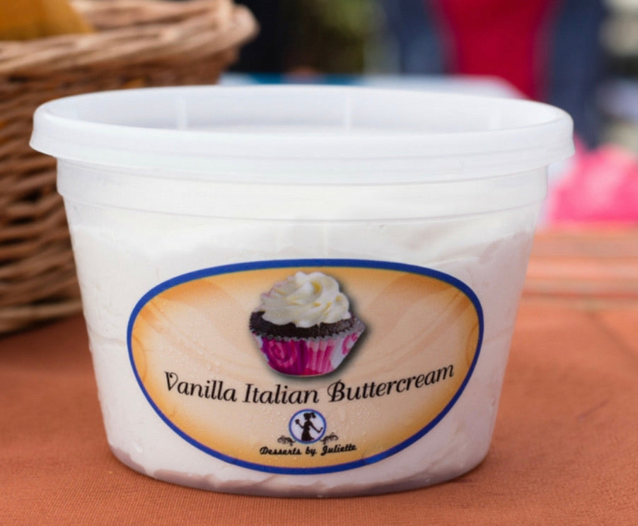 Italian Buttercream 16oz. Tub DessertsByJuliette