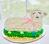 Easter Lamb Cake