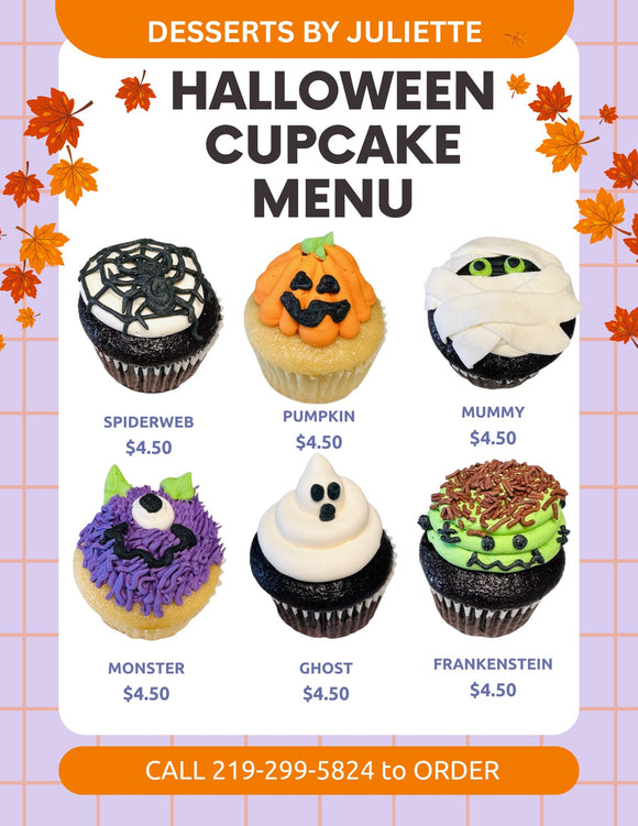 Spooky Halloween Cupcakes